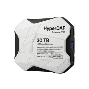 External storage drive demo product image