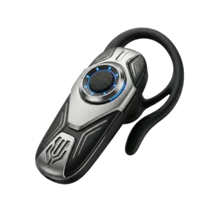 Bluetooth single-ear headset demo product image