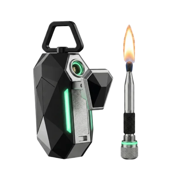 USB-C rechargeable electric arc lighter demo product image