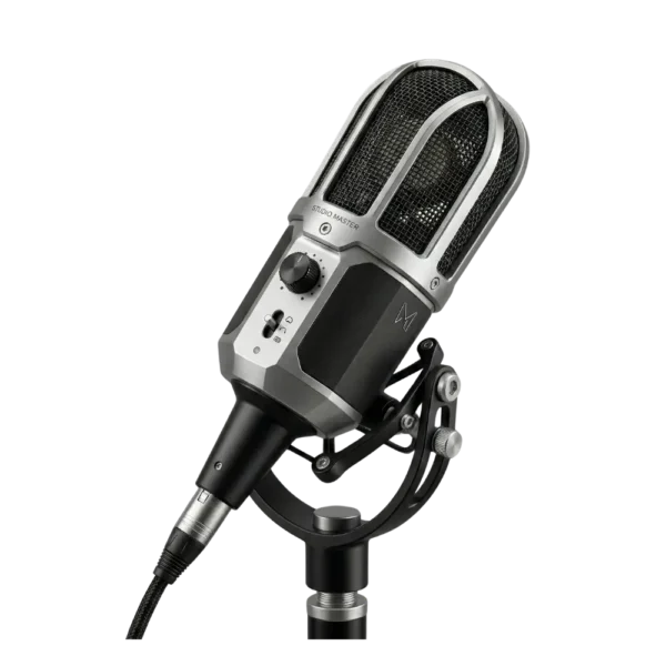 Desktop USB microphone demo product image