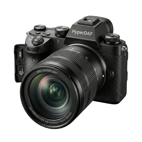 PixelForge M50 Mirrorless Creator Camera - Black demo product image