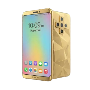 NovaCore Prism X7 5G Smartphone - Gold demo product image